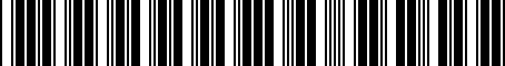 Barcode for 1122233704