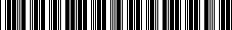 Barcode for 2203381415