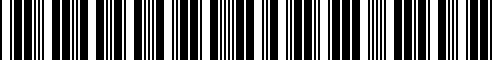 Barcode for 06525T2A305