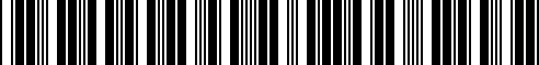 Barcode for 06535T4R305