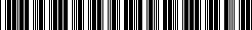 Barcode for 31311090715