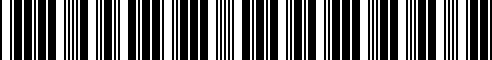 Barcode for 32413422333