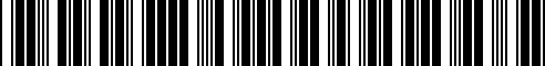 Barcode for 44732SF1933