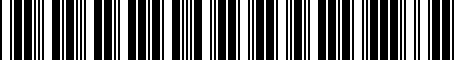 Barcode for 4G0521101M