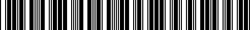 Barcode for 52365TBCA01