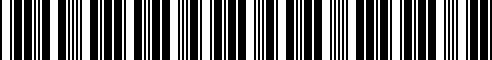 Barcode for 64538353083