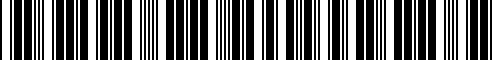 Barcode for 79303S5A003