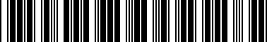 Barcode for 84233183