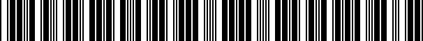 Barcode for 970521303089EF