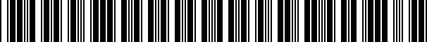 Barcode for 98755556800N23