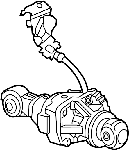 2016 Acura Rlx Actuator Rtc Left 2wd Rlx Left