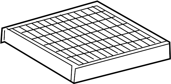 Lexus Rx 350 Cabin Air Filter 8713952040 Genuine Lexus