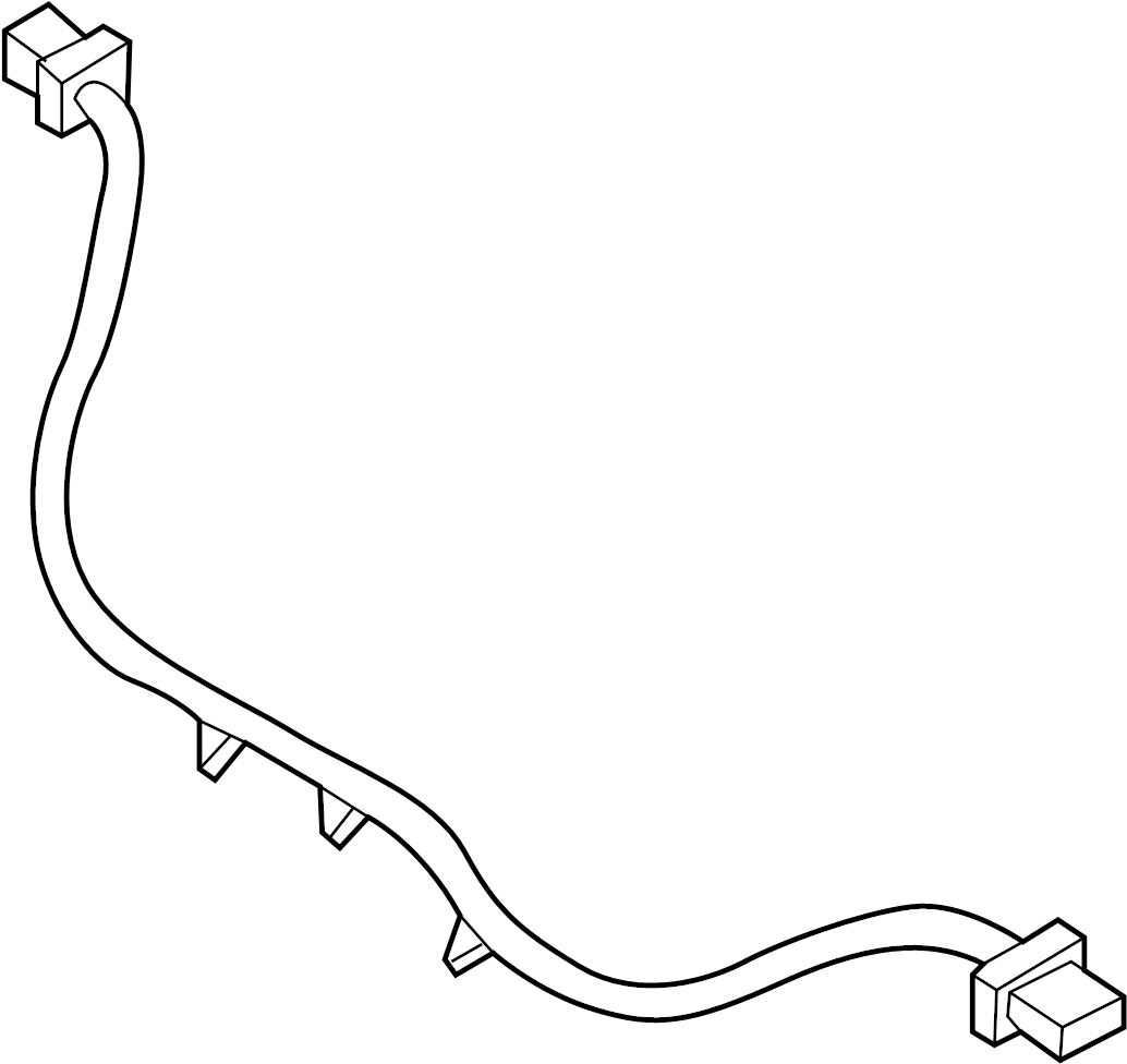 2008 Cadillac Srx Abs Wheel Speed Sensor Wiring Harness